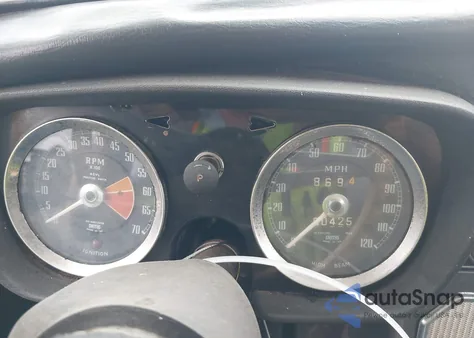 1967 Mg Mgb из США, поврежденный, VIN GHD3L117382